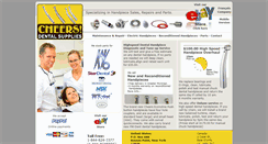 Desktop Screenshot of cheersdentals.com